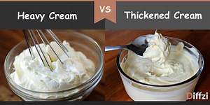 What is the difference between thick cream and cooking cream? [2025] | QAQooking.wiki