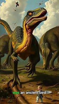 The Smallest Dinosaur Ever? 🦖 Smaller Than a Pigeon! #Oculudentavis #Dinosaurs #TinyDino