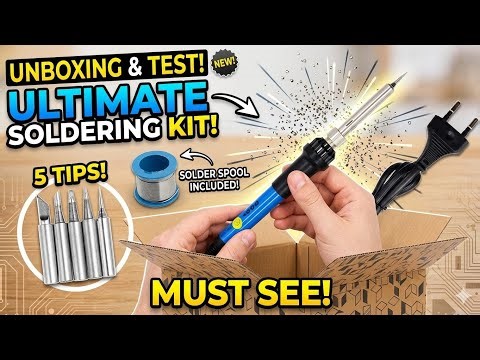 60 watt Temparature control Soldering iron #solderingiron 