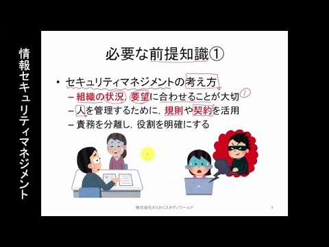 情報セキュリティマネジメント試験 サンプル問題（午後試験）解説動画 ～内部不正防止のためのログのレビュー