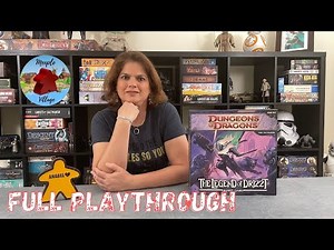 Dungeons & Dragons The Legend of Drizzt Board Game (Adventure 7) Playthrough with Panther