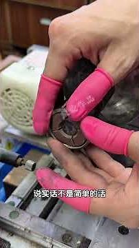 分享钛合金的#艾美 机械手表全面的修复翻新调教整个手艺维修过程#修表 #手表维修 #名表维修保养 #手表翻新