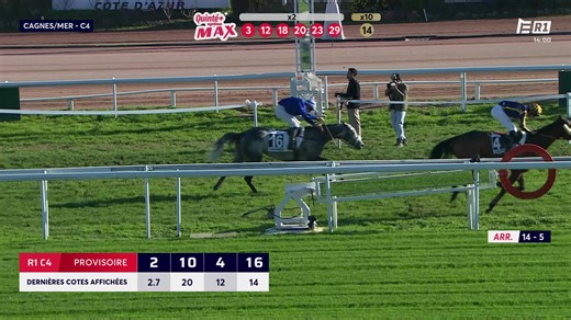 [LA COURSE DU QUINTE R1C4] Suivez #LaCourseDuQuinté de lundi 29 décembre à Cagnes-sur-Mer en direct sur Equidia Retrouvez toutes les courses en direct sur l'appli Equidia et equidia.fr | Equidia
