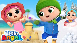 Which season do you like more: Summer or Winter? Watch as Jack and Jill reminisce about the reasons they each love summer and winter. Enjoy this version of Summer vs Winter by Little Angel! #littleangel #littleangelnurseryrhymes #babyjohnsongs (🔔) Subscribe to Little Angel for New Videos ►► http://bit.ly/Subscribe_to_LittleAngel These rhymes for children help teach basic skills and improves their ability to comprehend and follow directions. Nursery rhymes and kid’s songs accelerate phonetic awa