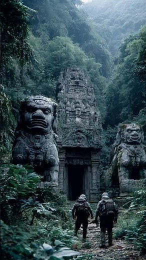 Archaeologists Discover Ancient Chamber Guarded by Stone Lions