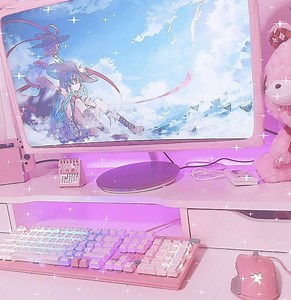 Kawaii Anime Pc Setup