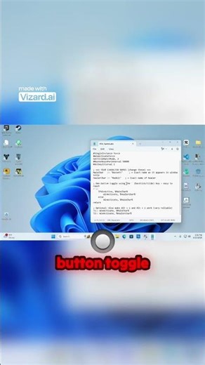 Customizing the screen switch script