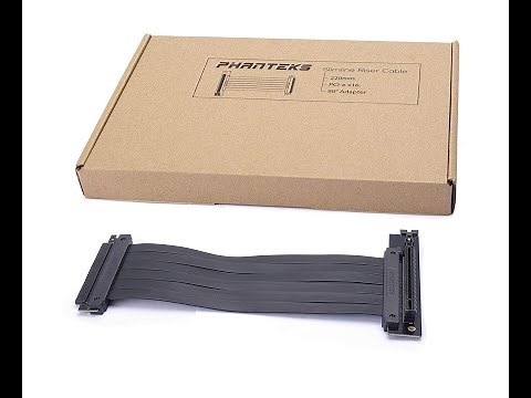 Phanteks PH-CBRS_FL22 | Vertical GPU Riser Cable Installation