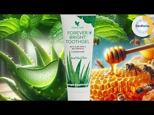 Forever Bright Toothgel – Aloe Vera Based Fluoride-Free Toothpaste | Safe for the Whole Family