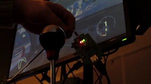 TH8RS Shifter on Fanatec Wheel