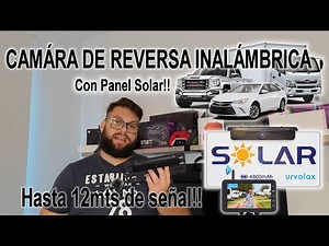 La verdadera cámara de reversa inalámbrica!! Hasta 12 metros! URVOLAX ‎UR51X Wireless reverse camera