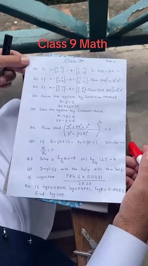 Class 9 Math: Important Exam Questions