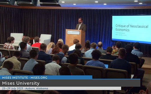 对新古典经济学方法的批判 Jonathan Newman