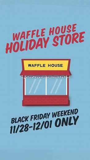 ‘Tis the season to experience our pop-up holiday merch shop! This weekend ONLY! . . . 🗓️ Black Friday Weekend ONLY 11/28 - 12/01 🕘 Store Hours: 9am - 5pm 🛍️ 20% off Merchandise, In-Store Only 🧇 11/28 ONLY - Free Waffles for the first 100 people from the Waffle House Food Truck! 📍6600 Bay Circle, Peachtree Corners, GA 30071 | Waffle House