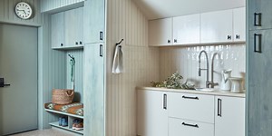 A Luxurious Garage Conversion That Can Still House Cars