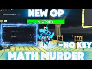 ROBLOX : Math Murder Script - Show Answer | Auto Answer