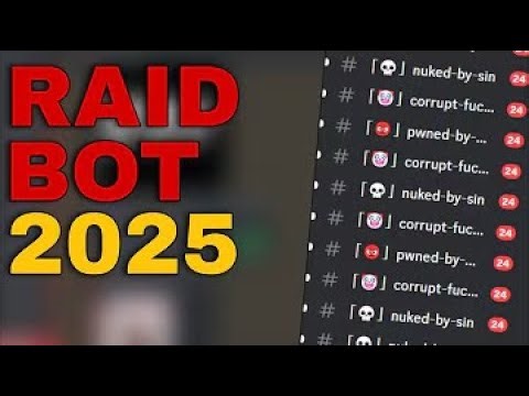 FREE NUKE BOT DISCORD WORKING 2025