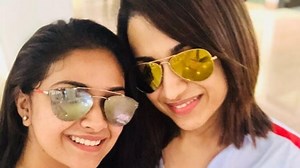 Trisha says happy birthday Keerthy Suresh with adorable post
