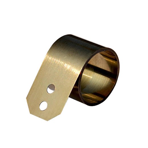 Stainless Steel Ribbon Flat Coil Spring Motor Brush Constant Force Compression Load Type