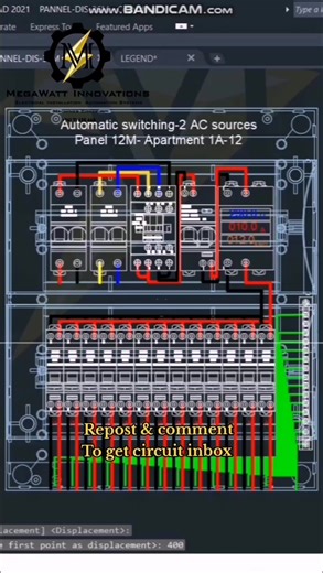Automatic Transfer Switch 2 AC sources - 1Ph #Megawatt_Innovations #panel_distribution #vfd #Delta #electrician #electricalwork #electricalengineering #circuit #electricalcontactor #electromechanical #Eng_M_Najem #programming #Delta #vfd #programming #productionline #Eng_M_Najem #electricalwork #motorcontrol #wiring #machinecontrol #electricalinstallation #tutorial #steppermotor #steppermotors #steppermotordriver #plcprogramming #PLC #Delta_VFD #inductionmotor #اكسبلور #explor #Eng_M_Najem #elec