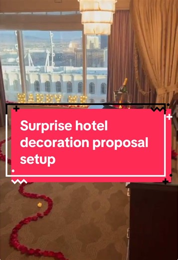 She thought it was just a trip to Vegas… until she walked into THIS 💍✨ If you’re planning a marriage proposal in Las Vegas, our hotel room decorating service turns an ordinary room into a jaw-dropping surprise: rose petals, candles, balloons, and that “OMG” moment she’ll never forget. ✔️ Discreet setup while you’re out ✔️ Packages for proposals, anniversaries & romance ✔️ Trusted by thousands of 5-star guests since 2014 ✔️ Way better than overpriced hotel add-ons This is how memories are made. 