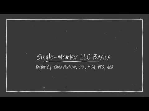 Single Member LLC 101: Tax Strategies for Small Business Owners