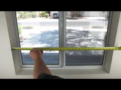 Hinged Horizontal Window Guard installation