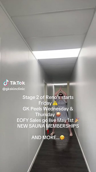 Just asking for a friend 🫣🙄🤭🎉💃🏼 Stage 2 of Reno’s starts Friday ⚠️ GK Peels Wednesday & Thursday 🧅 EOFY Sales go live May 1st 🎉 NEW SAUNA MEMBERSHIPS ❗️ . #gkskin #gkskinclinic #rural #miles4415 #womensupportingwomen #renovation #new #watchthisspace #bussiness #westerndowns #local #sales #deals