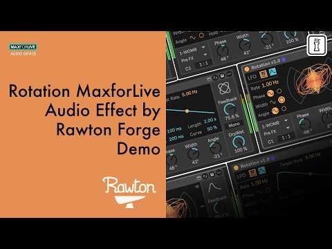 The Stereo Widener That Actually Holds Up in Mono | Rotation MaxforLive