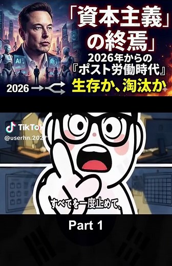 資本主義の終焉とイーロン・マスクの予測