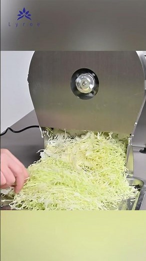 Electric Vegetable Cutter Quickly Slices Cabbage – The Perfect Kitchen Helper! #lyroekitchen
