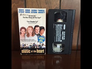 Opening To Music Of The Heart 2000 VHS