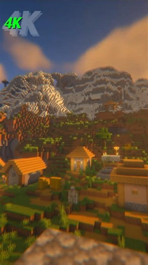 720p vs 4K Minecraft🔥 #shorts #minecraft #4k