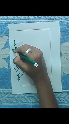 easy Front page design #frontpage #frontsheet #art