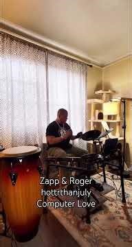 Zapp & Roger hottrthanjuly Computer Love Drum Cover #zapp #drums #musicislife #abronxtale