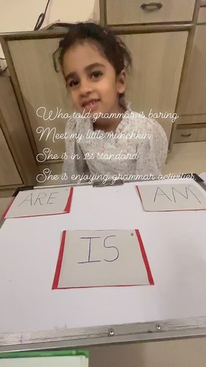 Activities for helping verb am, is and are | Genius Phonics and Grammar Classes