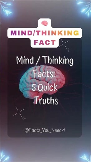 5 Mind Facts That Will Blow Your Brain 🤯 #facts #dailyfacts