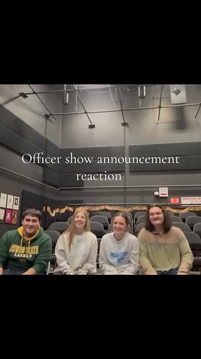 Officers jumping for joy for Admiral players spring musical! | The Admiral Players