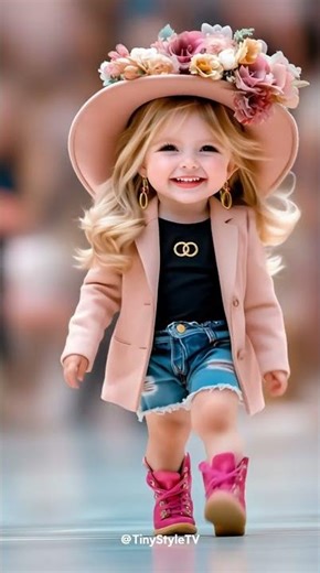 Sweet Little Runway Catwalk Viral 🎪