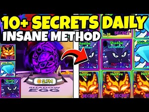 How to Hatch 10+ SECRET PETS EVERY DAY in Bubble Gum Simulator INFINITY (INSANE)