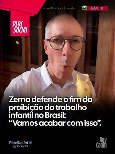 Romeu Zema diz que vai acabar com a proibição de trabalho infantil no Brasil