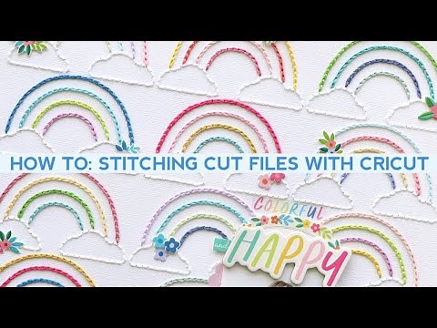 How to: Stitching Cut Files with Cricut