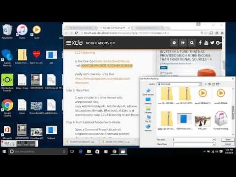 How to Flash FFF bootloader and TWRP on Kindle Fire 1st Generation