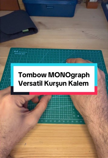 Yeni Tombow MONOgraph Mekanik Kalem Deneyimi