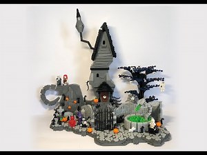 The Nightmare Before Christmas - Lego Halloween Town