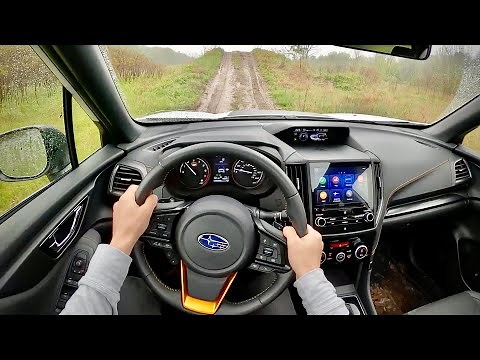 2022 Subaru Forester Wilderness - POV Offroad Driving Impressions (Mud)