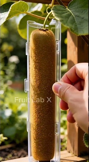 This Kiwi Grew Straight Up 🥝#shorts #trending #kiwi