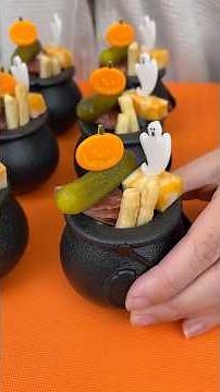 Easy spooky appetizer! #recipe #easyrecipe #halloween #charcuterie #appetizer #snack #DIY
