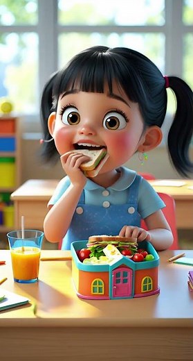 Healthy Food Song for Kids 🌈 | Magic Lunchbox Dance & Fun! #preschoollearning #healthyeating