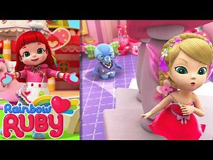 Hide and Taste | Rainbow Ruby - WildBrain | Full Episodes for Kids